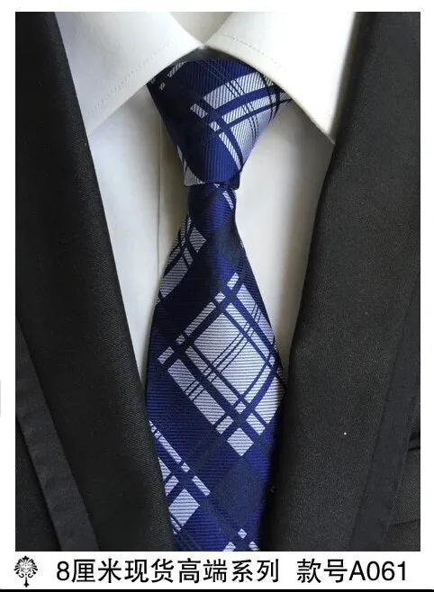 100% silk Thick cloth paisley tie for mens neckties designers fashion men ties 8cm navy and red striped tie wedding dress