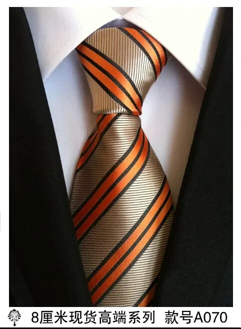 100% silk Thick cloth paisley tie for mens neckties designers fashion men ties 8cm navy and red striped tie wedding dress