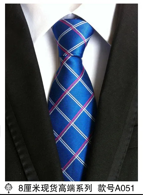 100% silk Thick cloth paisley tie for mens neckties designers fashion men ties 8cm navy and red striped tie wedding dress