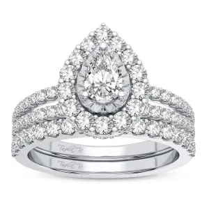14K 1.50CT DIAMOND BRIDAL RING