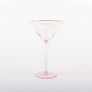 8 Oak Lane - Light Pink Martini Glass