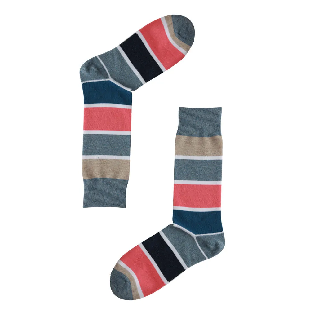 AAS Cotton Dress Colorful Fashion Design Crew Socks
