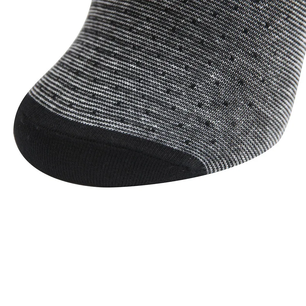 AAS Cotton Dress Welt Dot Stripe Crew Socks