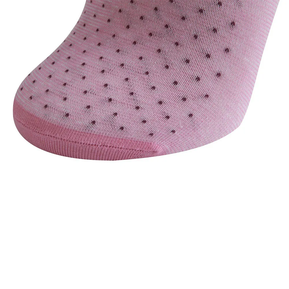 AAS Cotton Dress Welt Dot Stripe Crew Socks