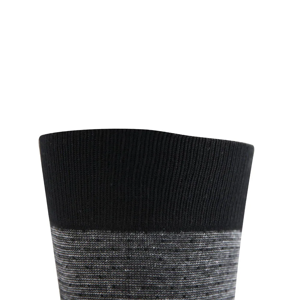 AAS Cotton Dress Welt Dot Stripe Crew Socks