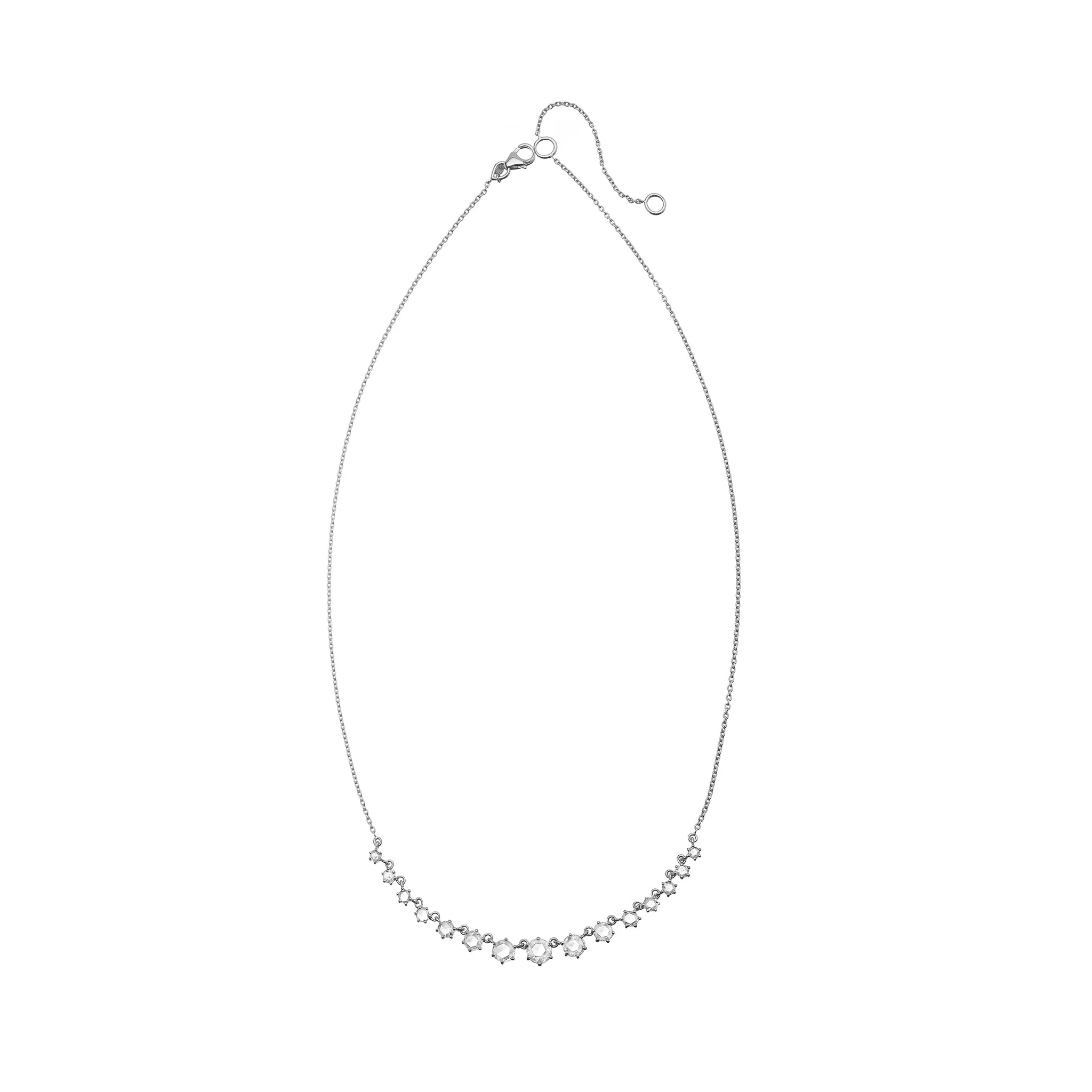 Alexa White Diamond Necklace