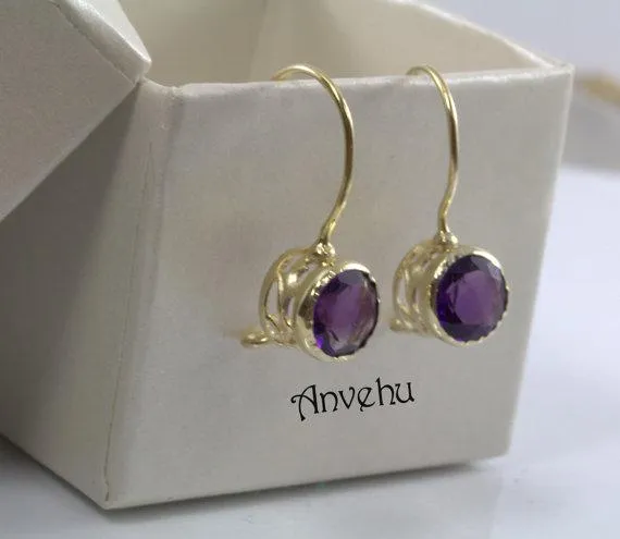 Amethyst  Earrings