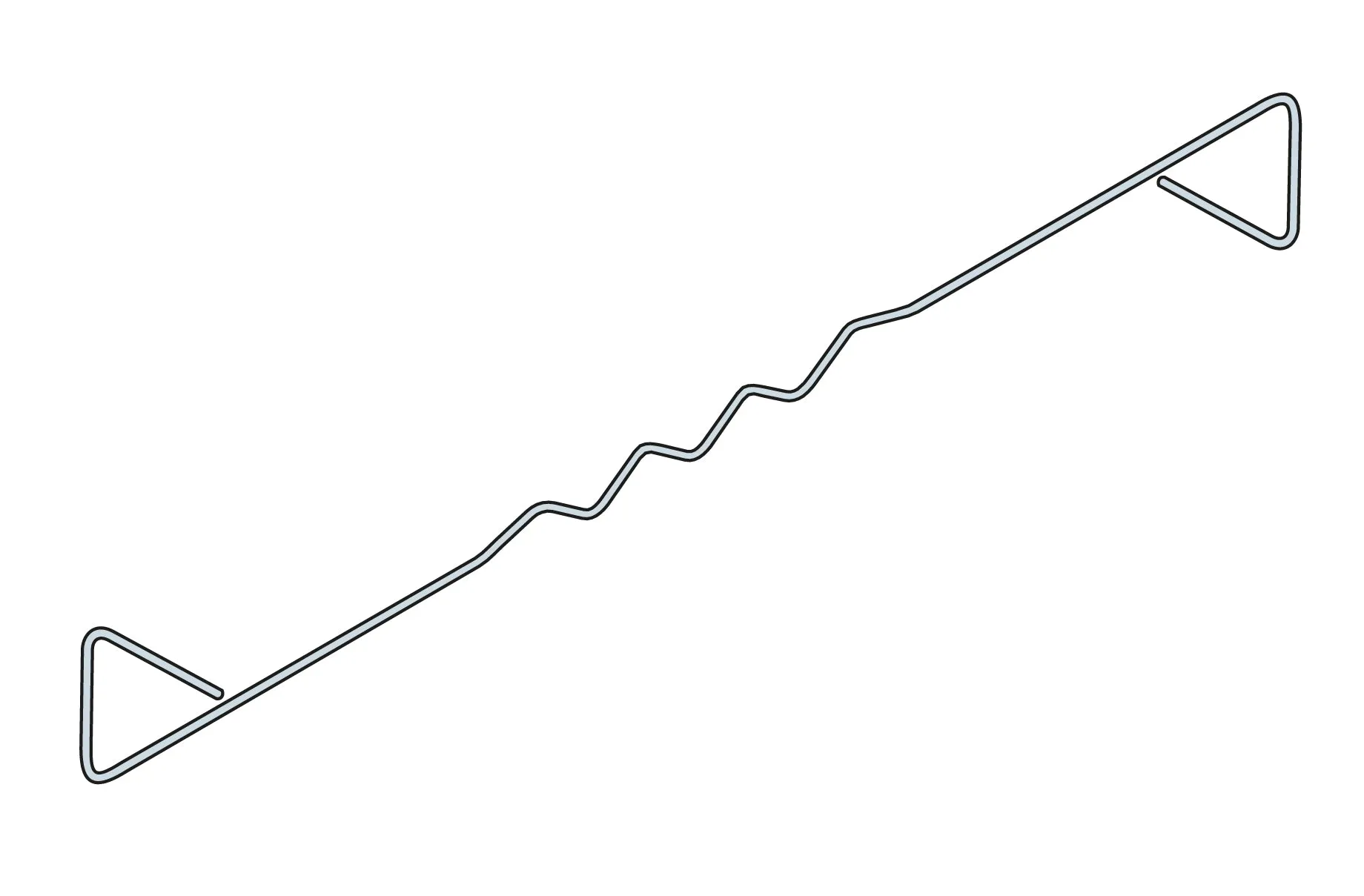 Ancon Cavity Wall Tie HRT4 250mm Long (Qty 250)