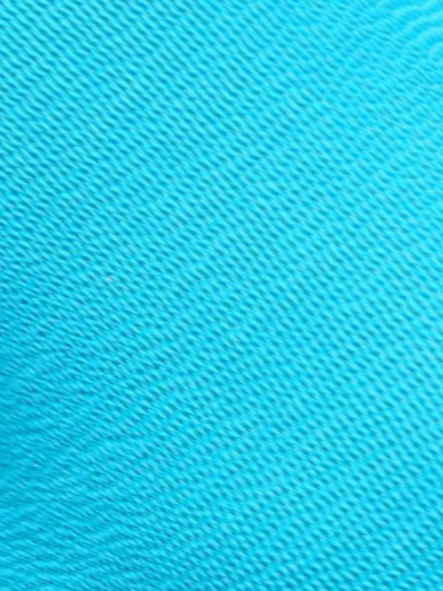 Andy Triangle Top in Cyan Recycled