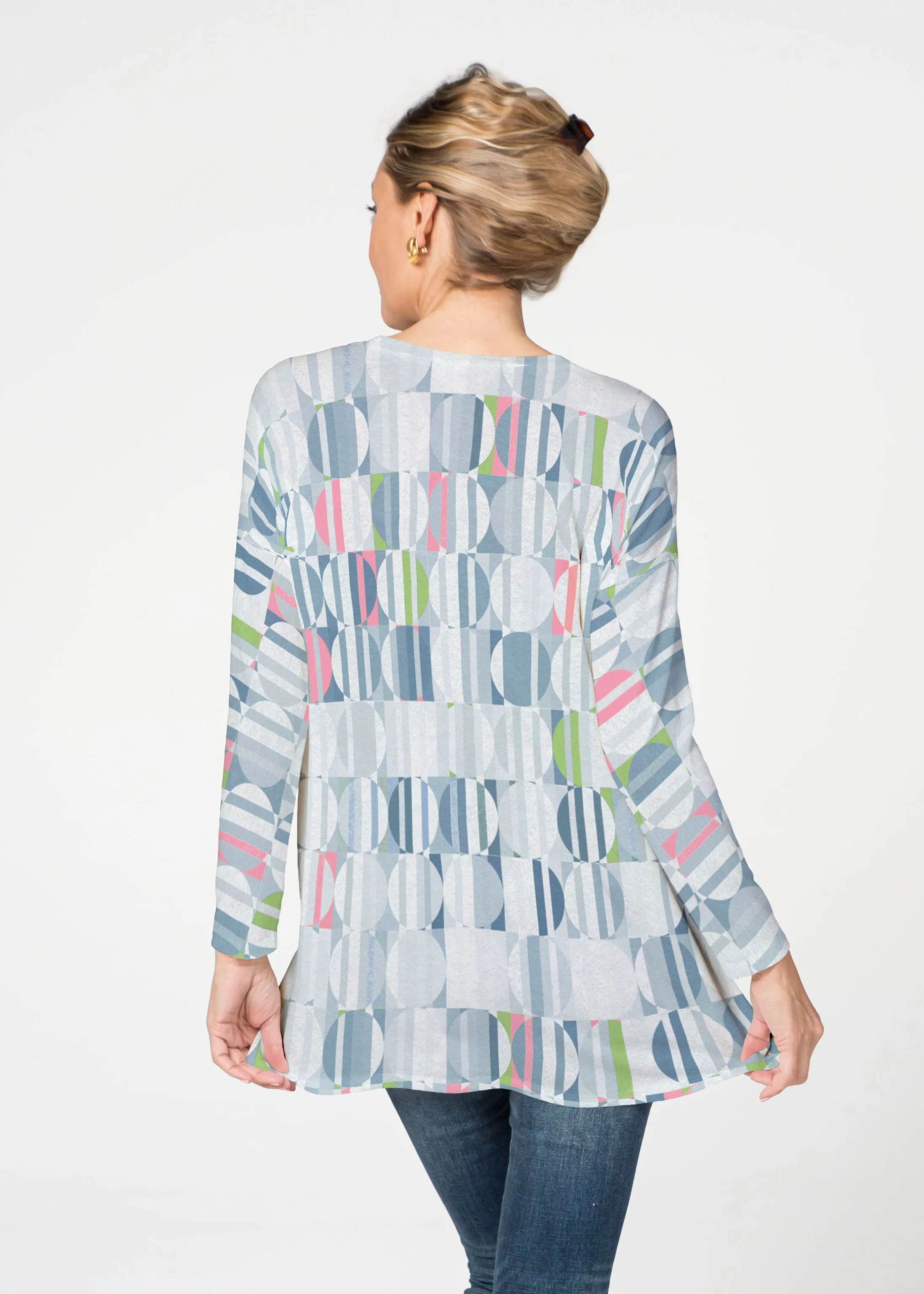 Around We Go (8012) ~ Slouchy Butterknit Top