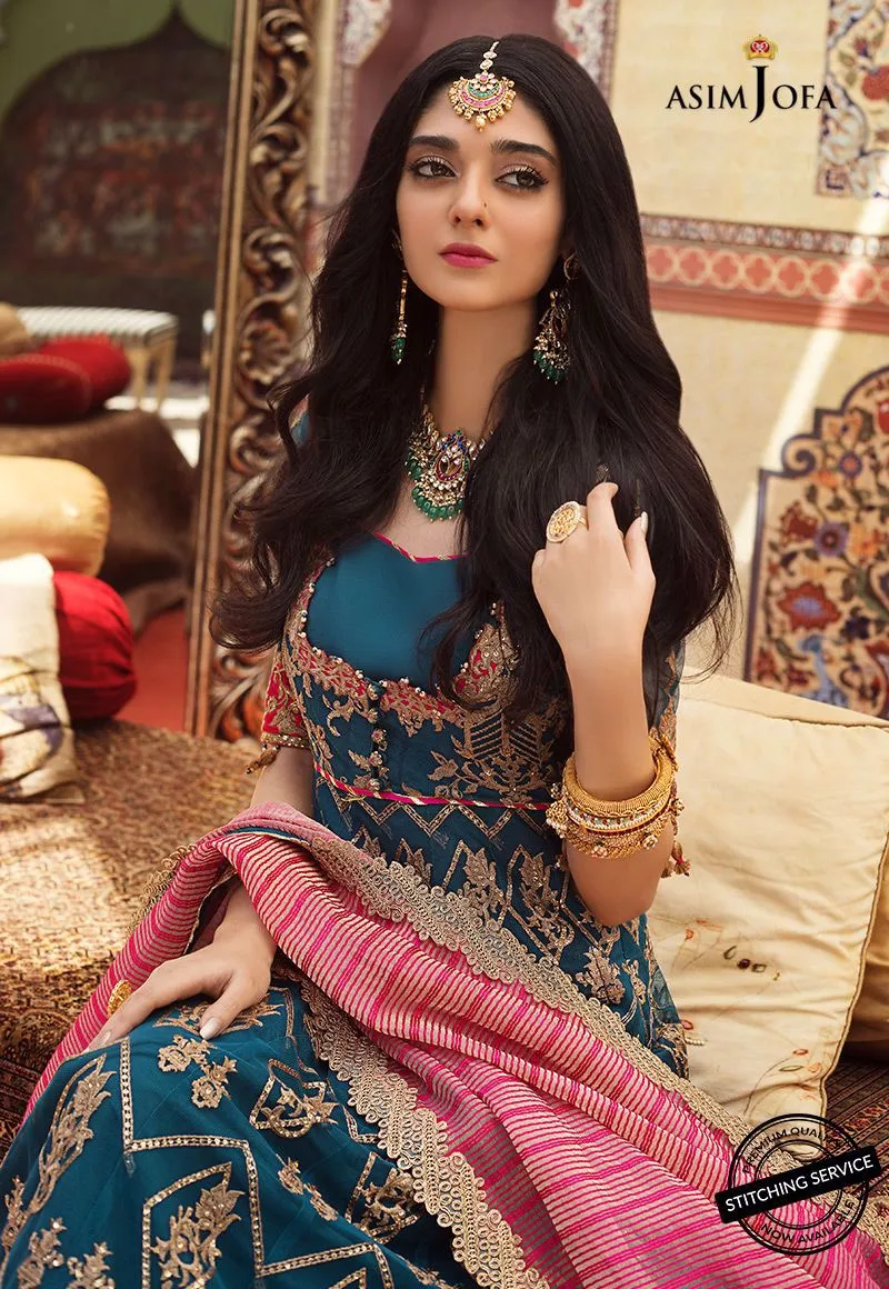 Asim Jofa Latest Chiffon Collection #Y6035