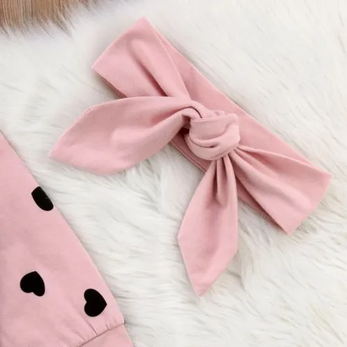 Baby Girl Bodysuit Striped Pants