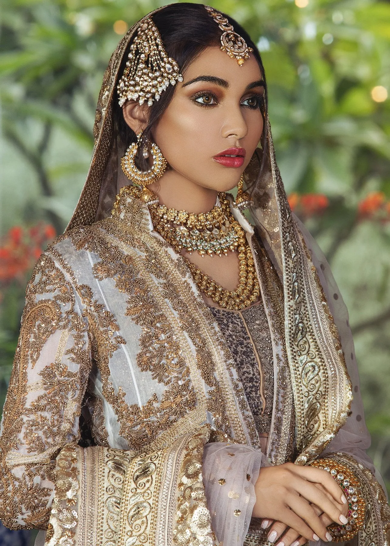 Beautiful Pakistani HSY Bridal Lehnga Outfit for Wedding # B3452