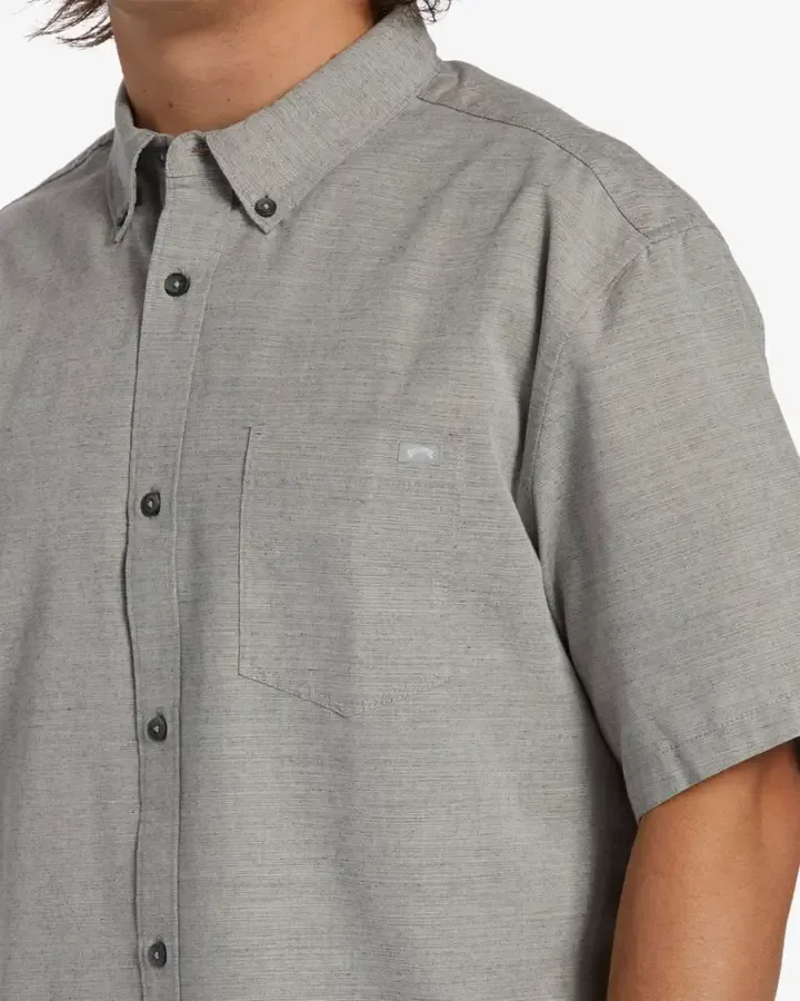 BILLABONG ALL DAY LIGHT GREY T-SHIRT