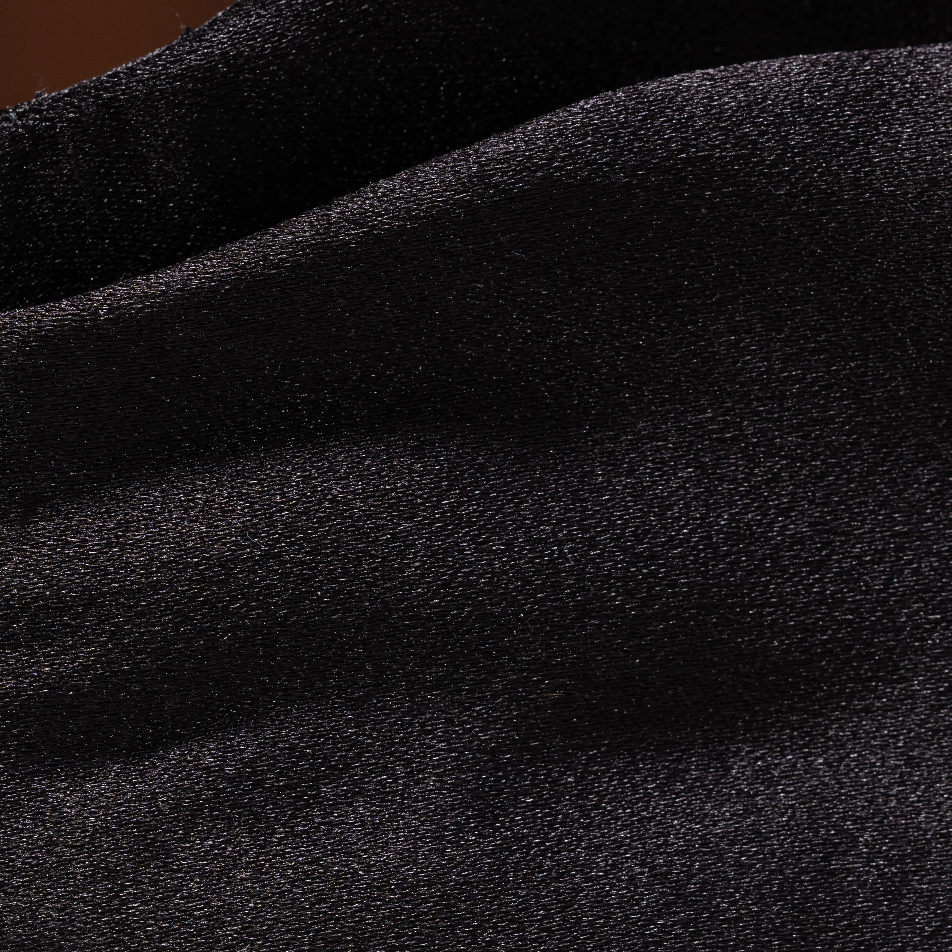 Black Satin Bow Tie
