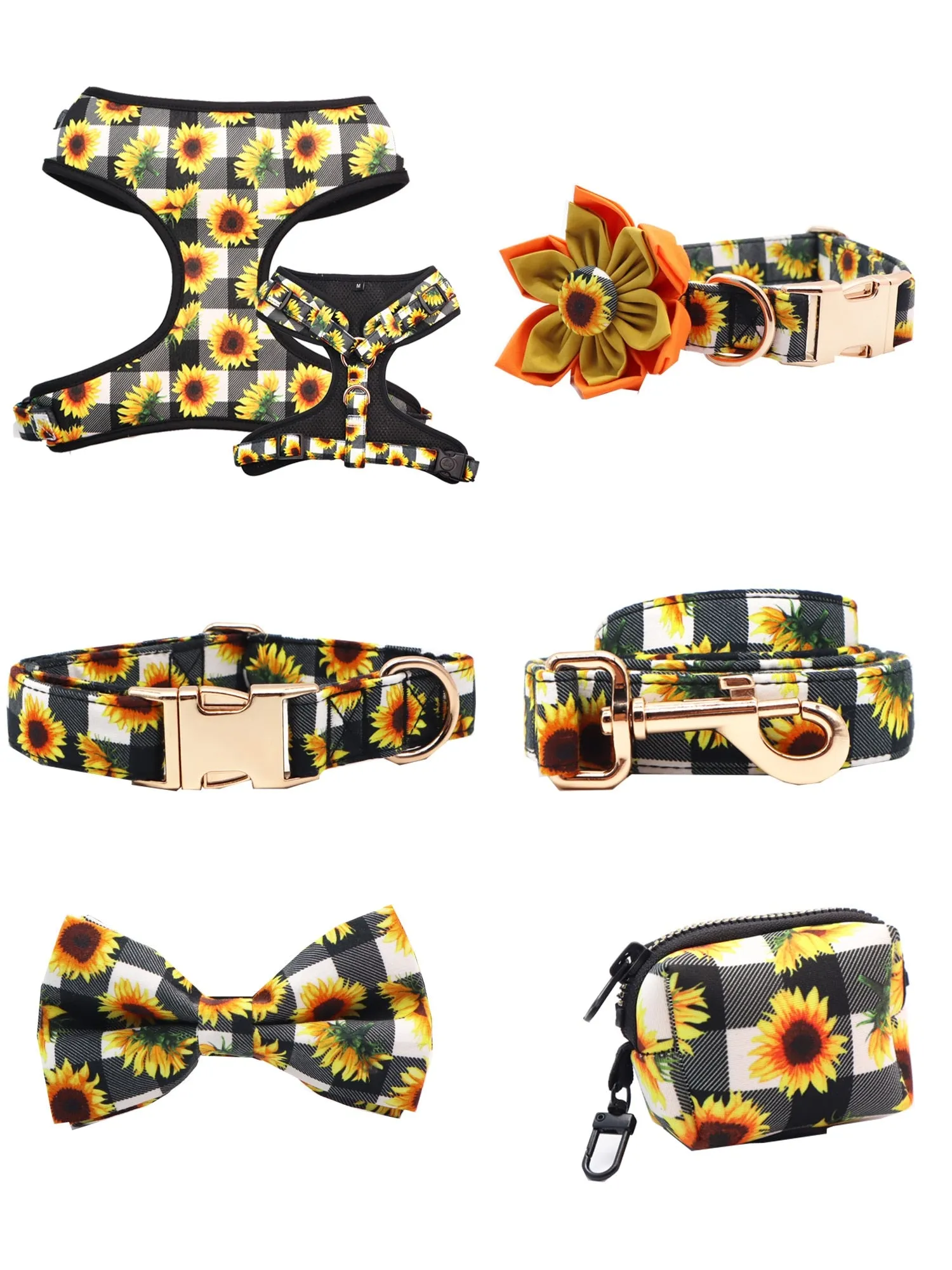 Blooming Sunflowers: Personalized SET