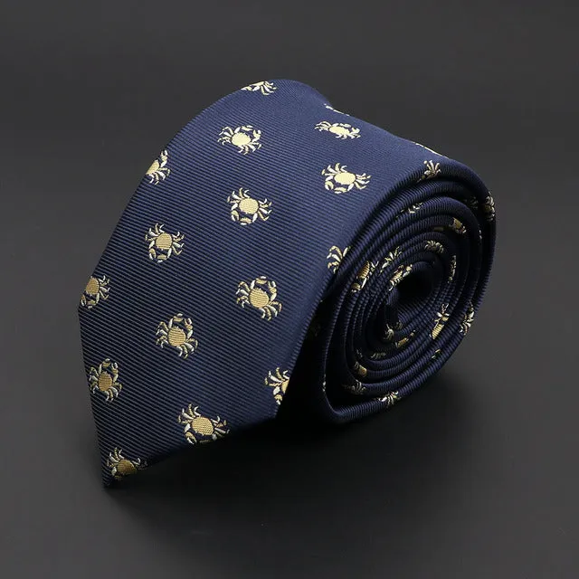 Blue Tie: Crab Motive