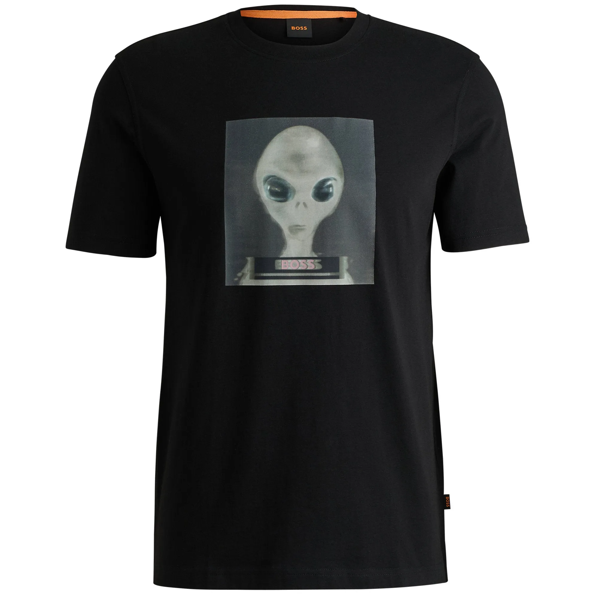BOSS TE_ALIEN SEASONAL ARTWORK COTTON JERSEY T-SHIRT
