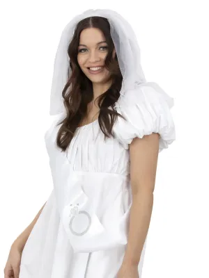 Bridal Sash & Veil Hen's Party Costume Accessory Kit