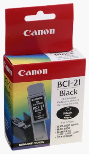 Canon BCI-21 Black Ink Tank