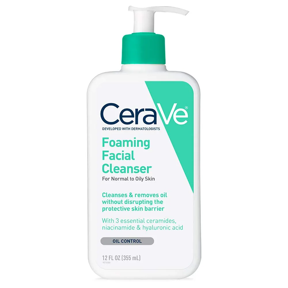 CeraVe Foaming Cleanser for Normal to Oily Skin