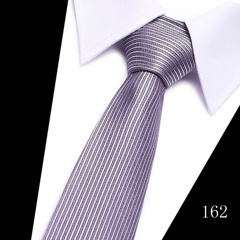 Classic 7cm Ties for Man Silk Tie Luxury Striped Plaid Checks Business Neck Tie for Men Suit Cravat Wedding Party Neckties