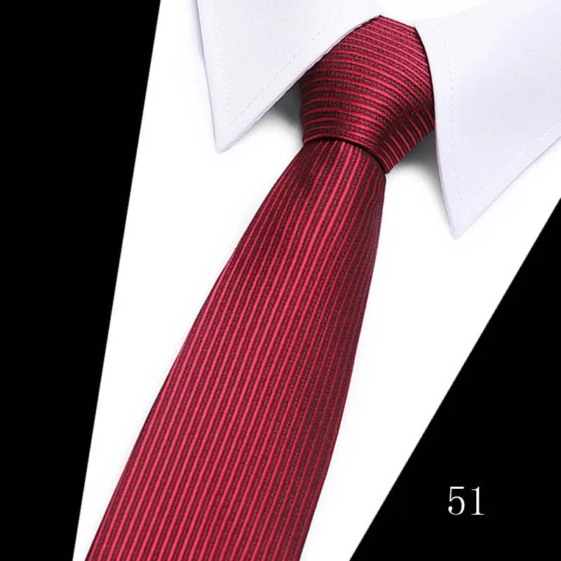 Classic 7cm Ties for Man Silk Tie Luxury Striped Plaid Checks Business Neck Tie for Men Suit Cravat Wedding Party Neckties