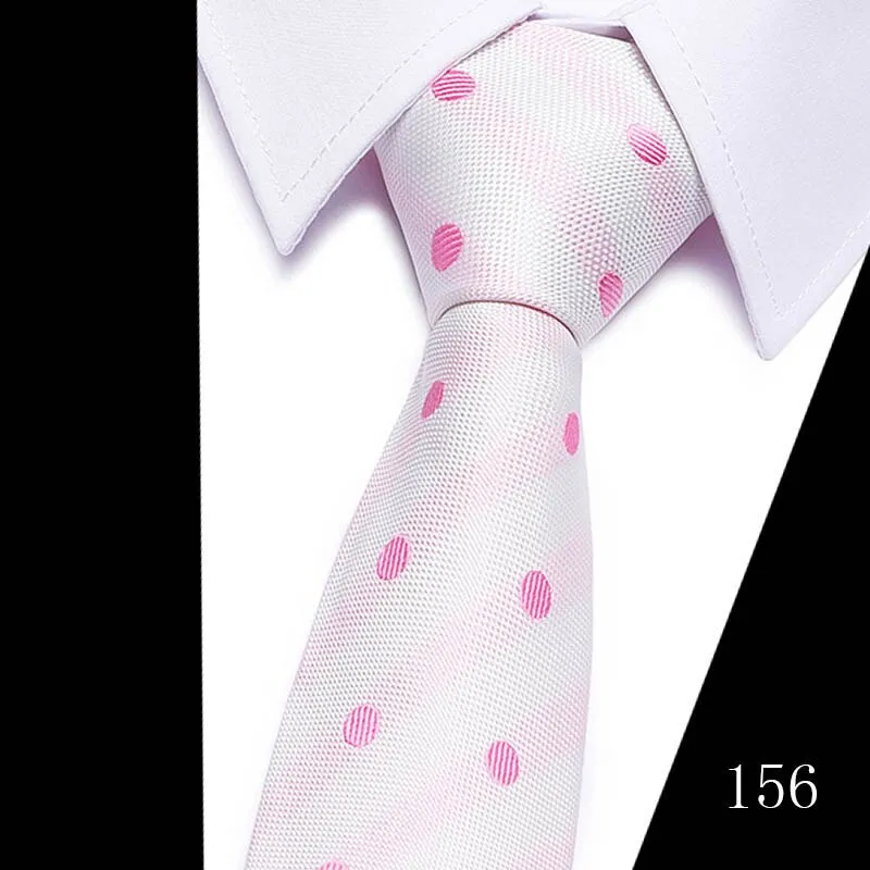 Classic 7cm Ties for Man Silk Tie Luxury Striped Plaid Checks Business Neck Tie for Men Suit Cravat Wedding Party Neckties