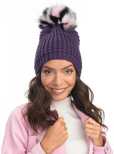 Classic Fur - Multi Color Pom