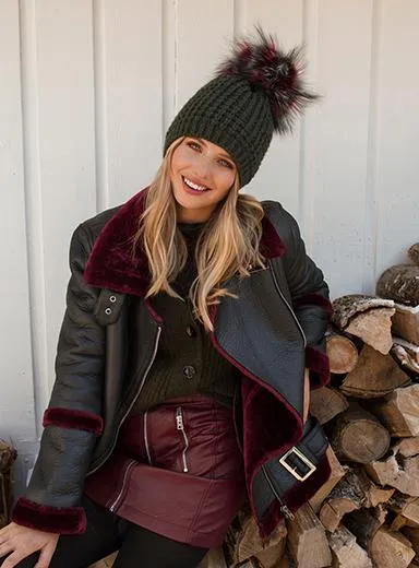 Classic Fur - Multi Color Pom