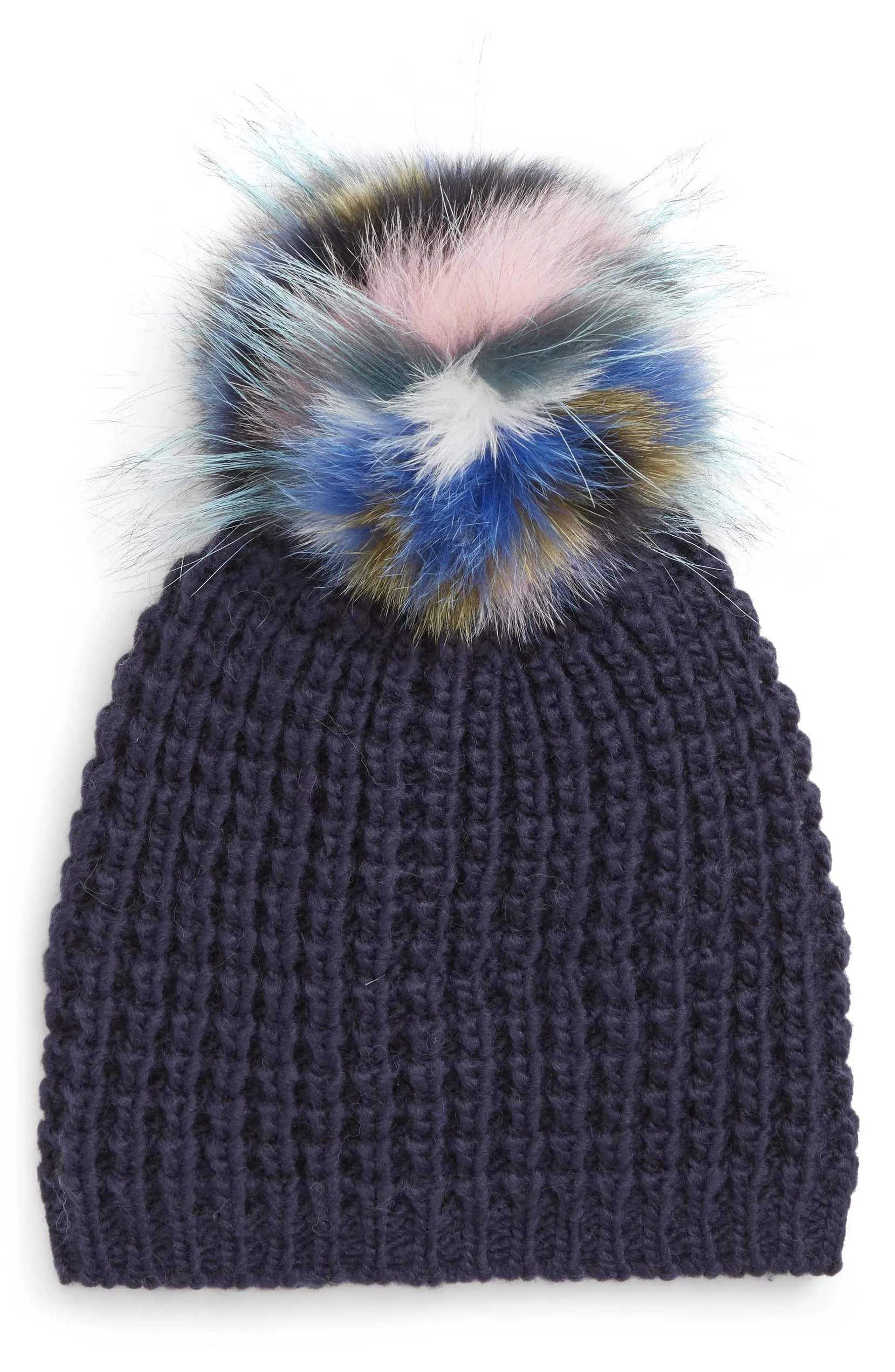 Classic Fur - Multi Color Pom