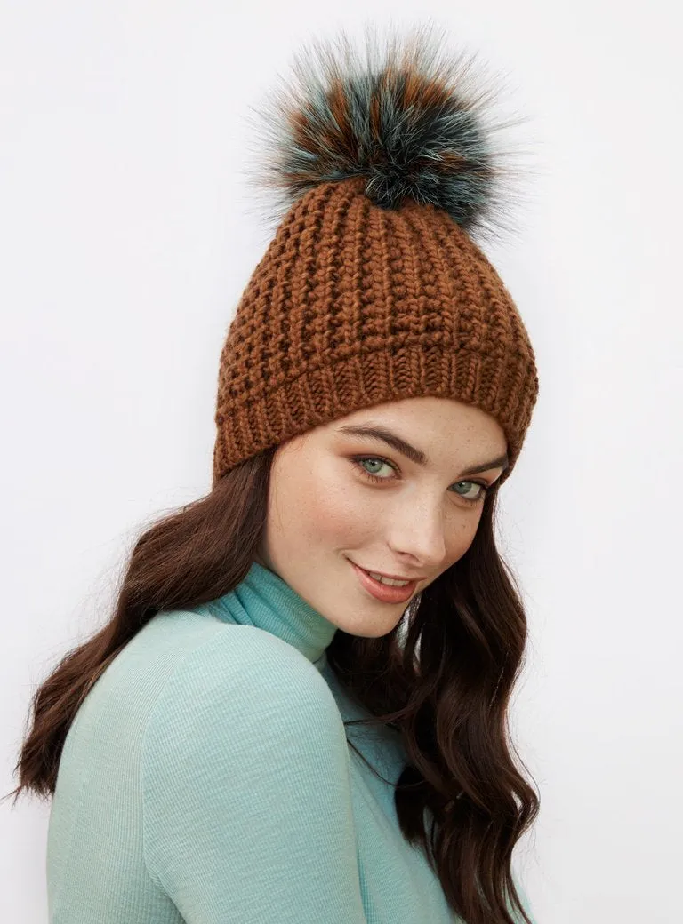 Classic Fur - Multi Color Pom