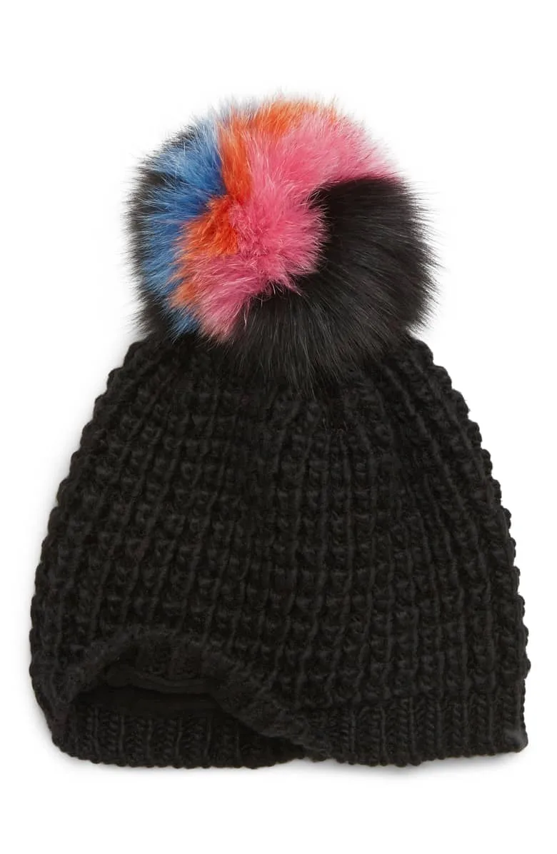 Classic Fur - Multi Color Pom