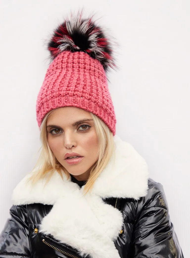 Classic Fur - Multi Color Pom