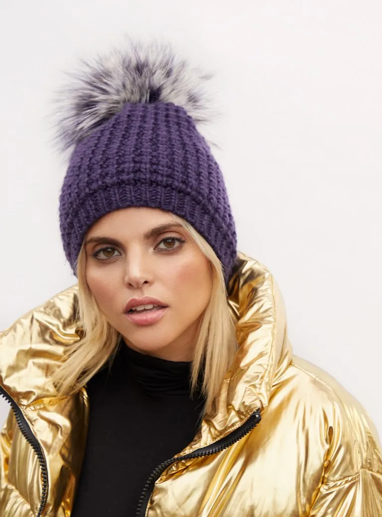 Classic Fur - Multi Color Pom