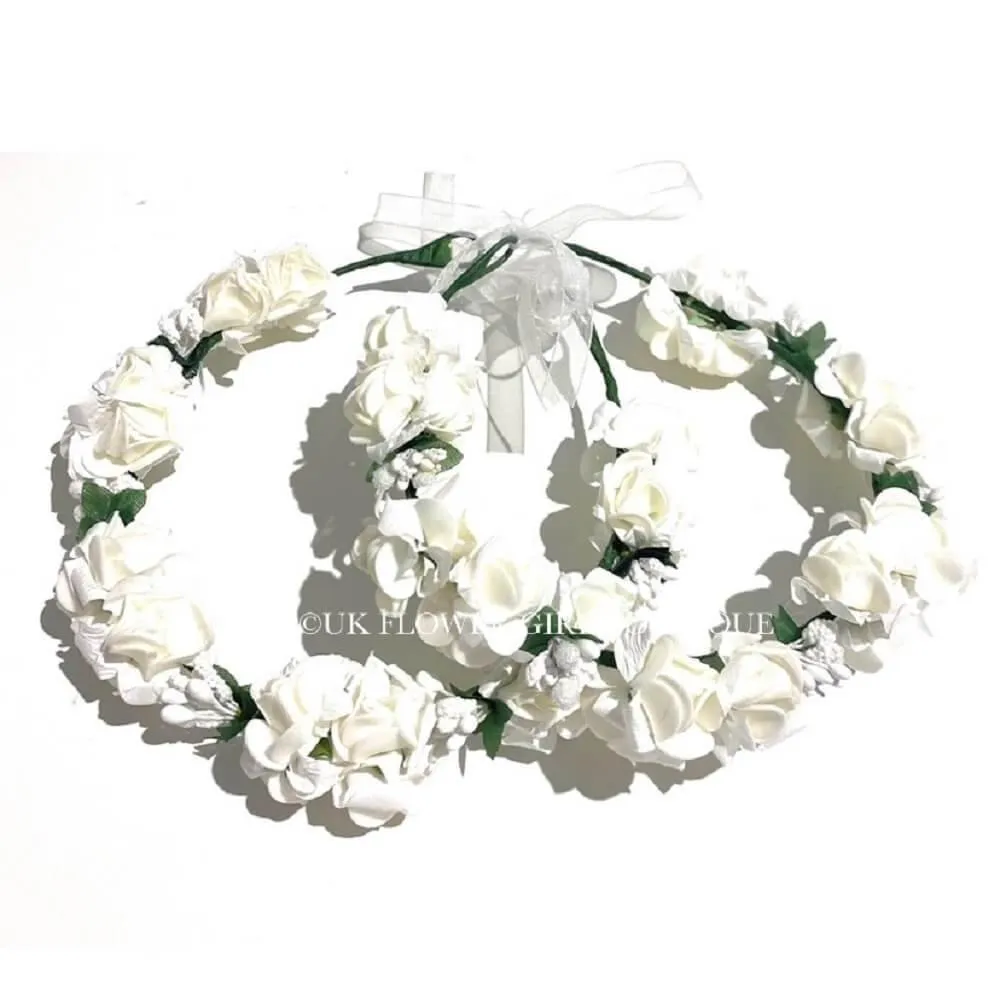 Classic Head Garland - White