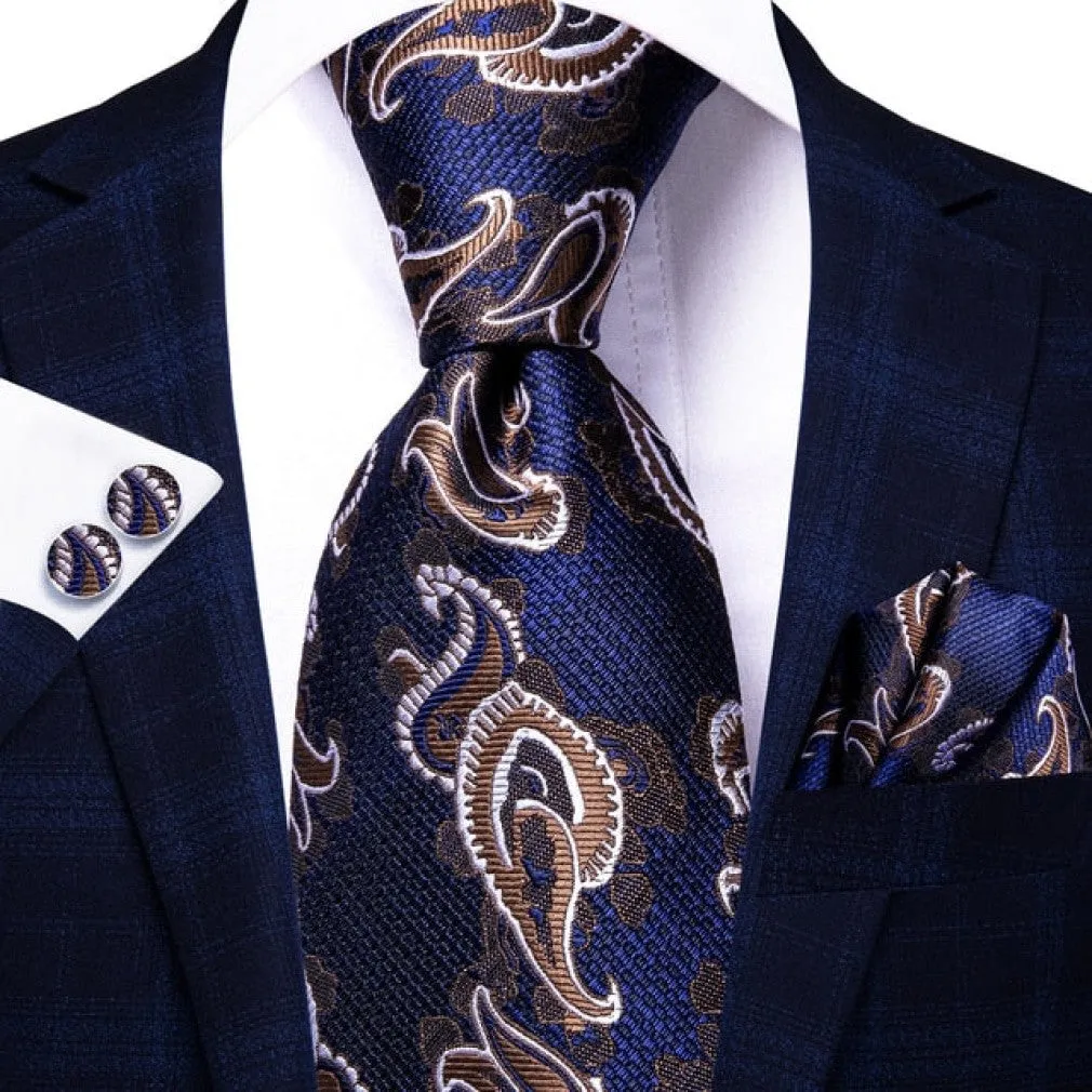 ContiNent 33 Blue Business Solid 100% Silk Men NeckTie 8.5cm Ties for Men Formal Luxury Wedding High Quality Gravata