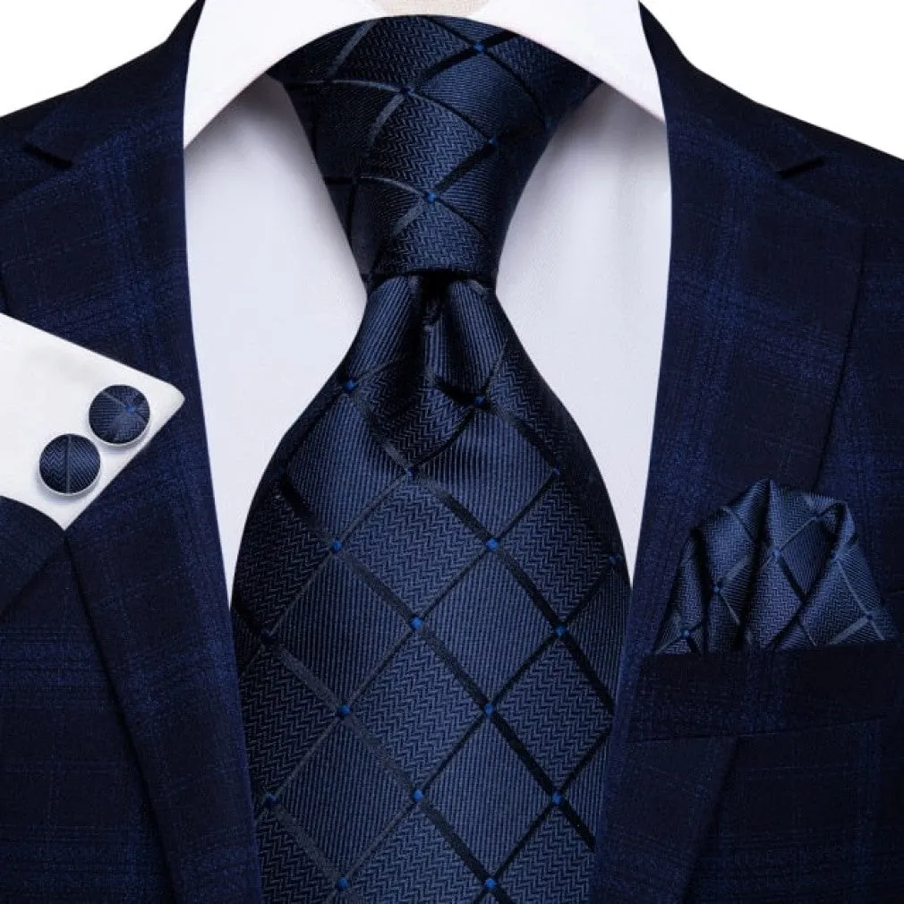 ContiNent 33 Blue Business Solid 100% Silk Men NeckTie 8.5cm Ties for Men Formal Luxury Wedding High Quality Gravata
