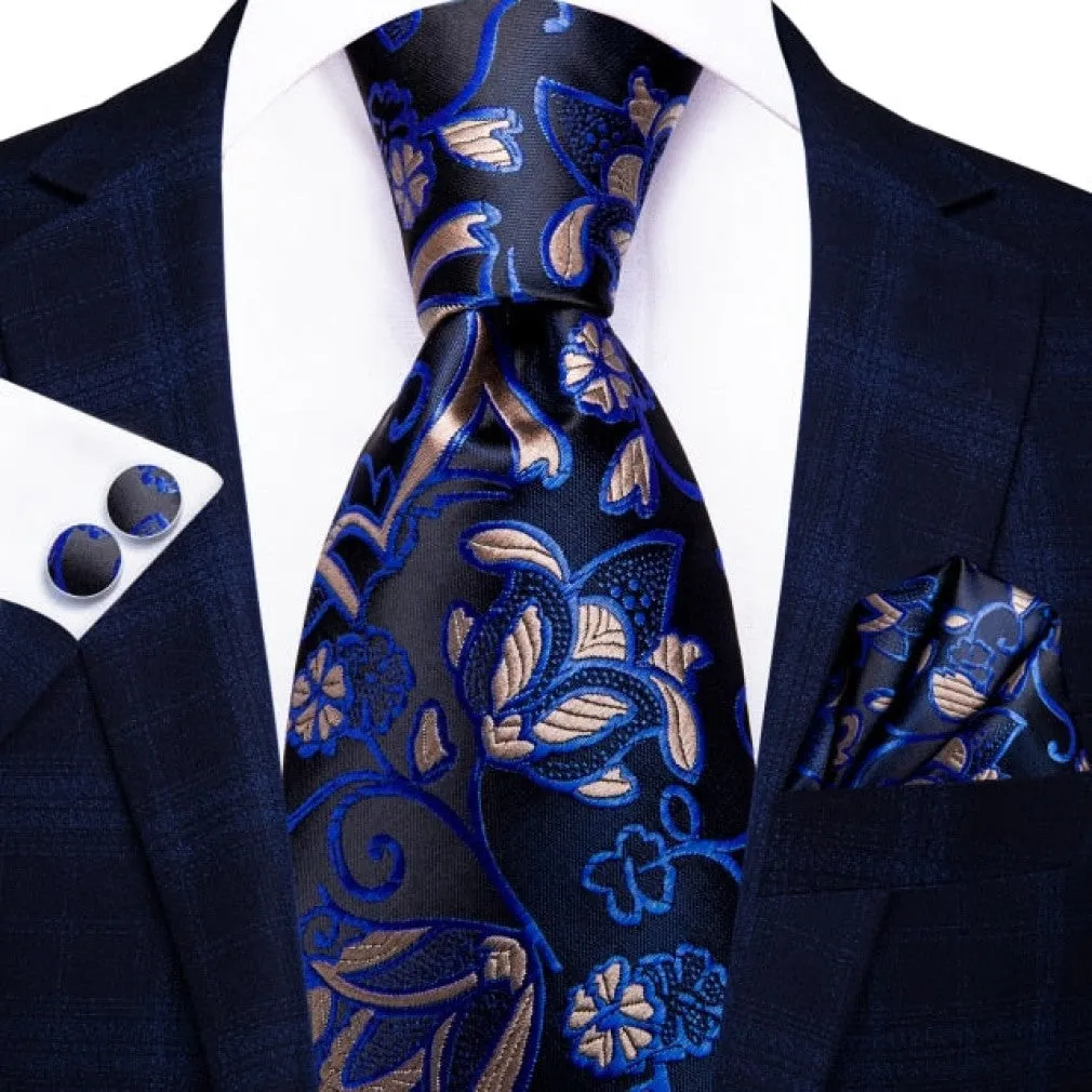 ContiNent 33 Blue Business Solid 100% Silk Men NeckTie 8.5cm Ties for Men Formal Luxury Wedding High Quality Gravata