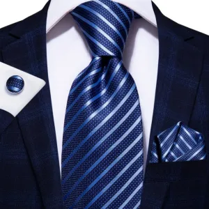 ContiNent 33 Blue Business Solid 100% Silk Men NeckTie 8.5cm Ties for Men Formal Luxury Wedding High Quality Gravata