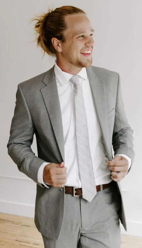 Coordinating Pinstripe Ties