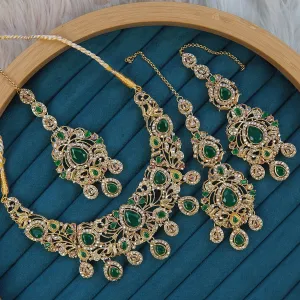 Copper Look Elegant Semi-Bridal Set