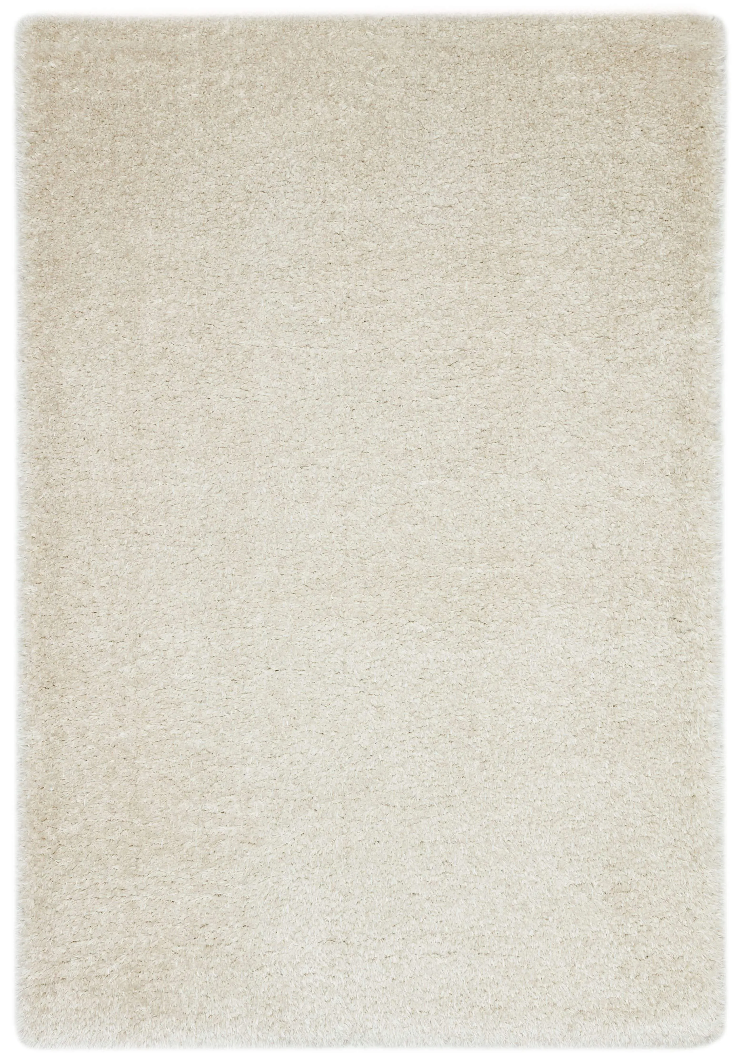Cosy Beige Shaggy Thick Plush Rug 9906