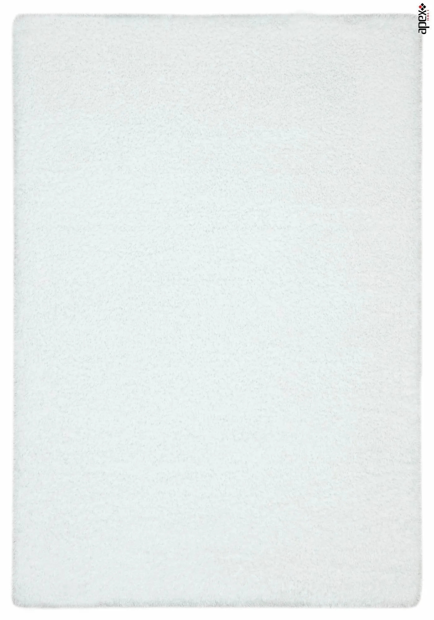 Cosy White Shaggy Thick Plush Rug 9901