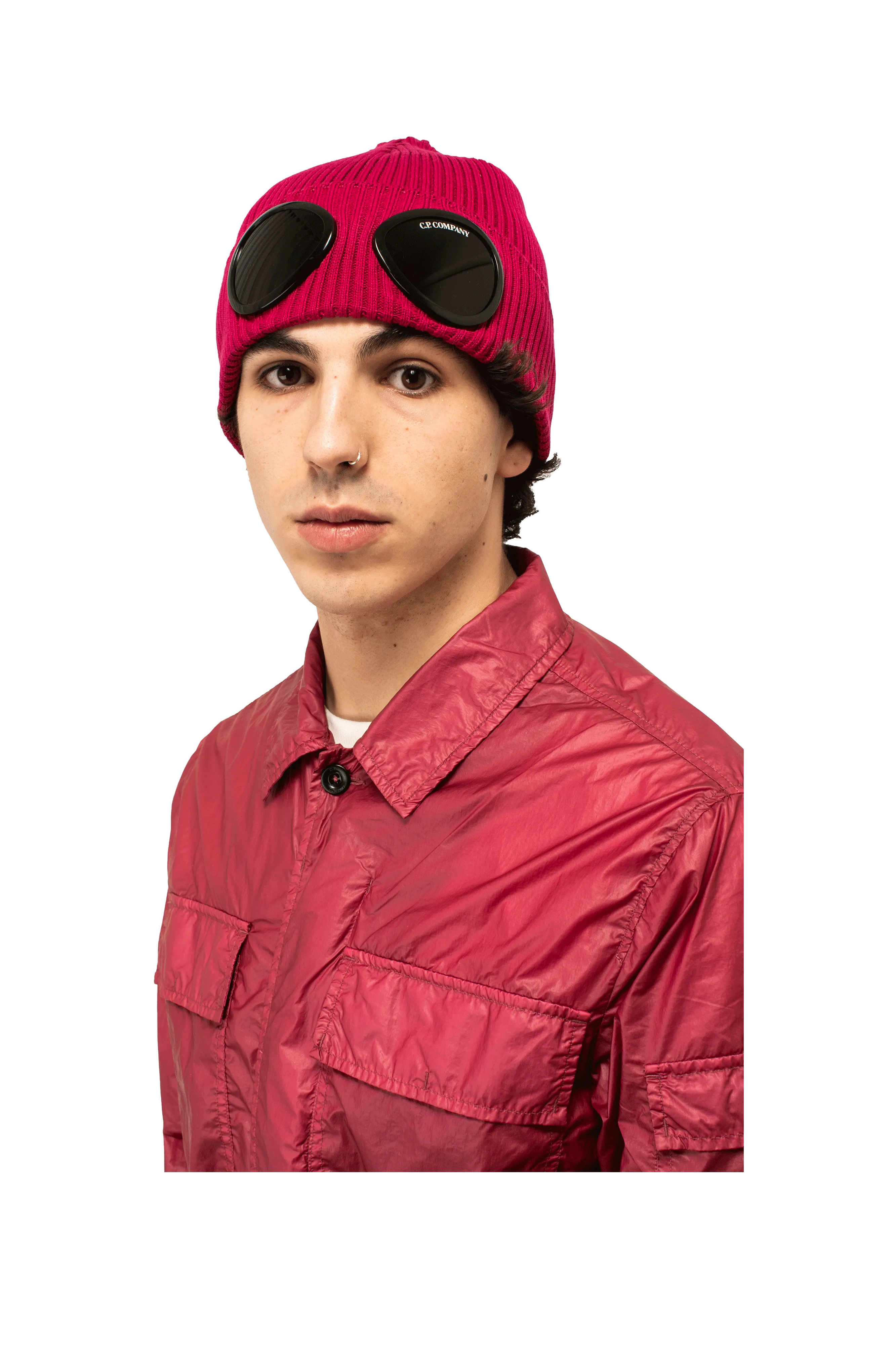 Cotton Goggle Beanie