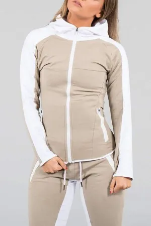 cotton spandex hoodie