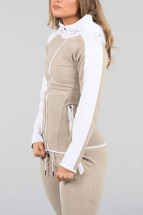 cotton spandex hoodie