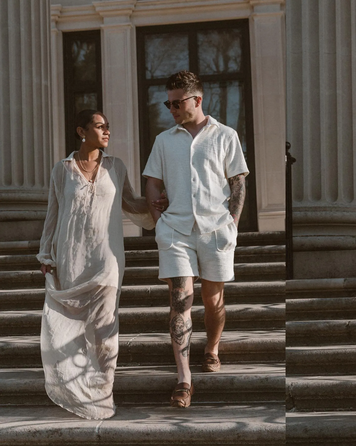 Cullen Silk Maxi Dress Oyster