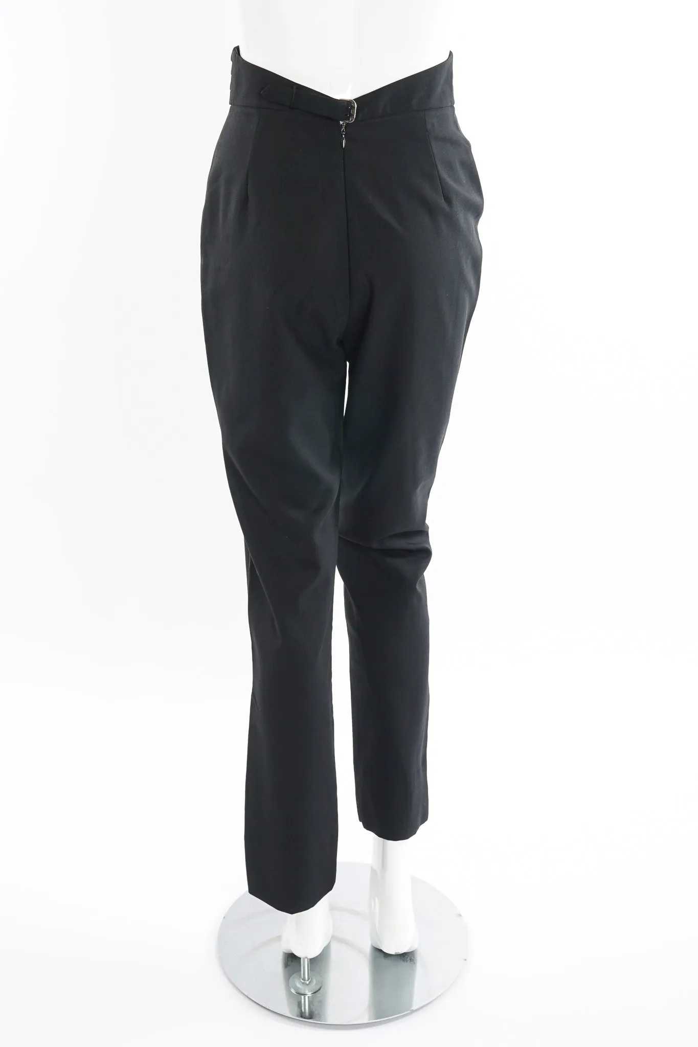 Cummerbund Cigarette Pant