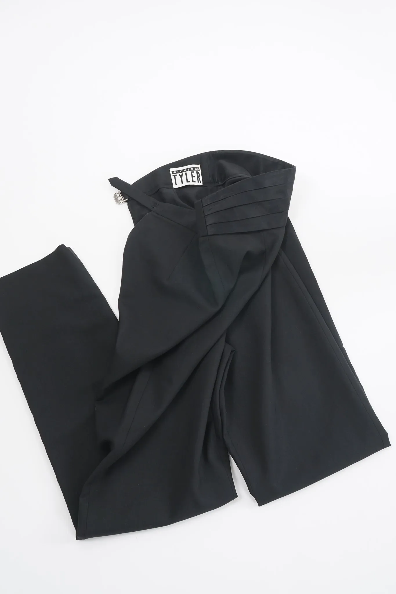 Cummerbund Cigarette Pant